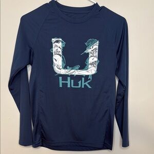 Huk Kids Swim Shirt - Blue